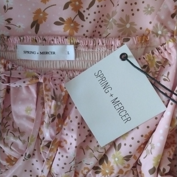 Spring + Mercer sundress/ H&M straw tote - Picture 11 of 11